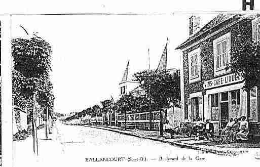 Ville de BALLANCOURTSURESSONNE Carte postale ancienne