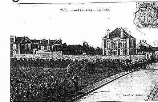 Ville de BALLANCOURTSURESSONNE Carte postale ancienne