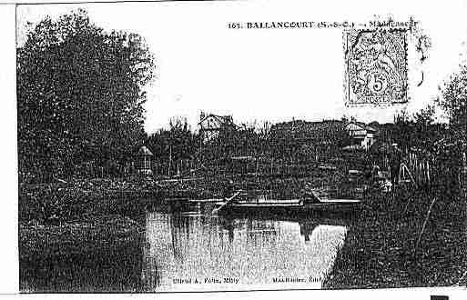 Ville de BALLANCOURTSURESSONNE Carte postale ancienne