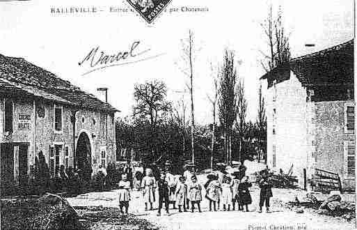 Ville de BALLEVILLE Carte postale ancienne