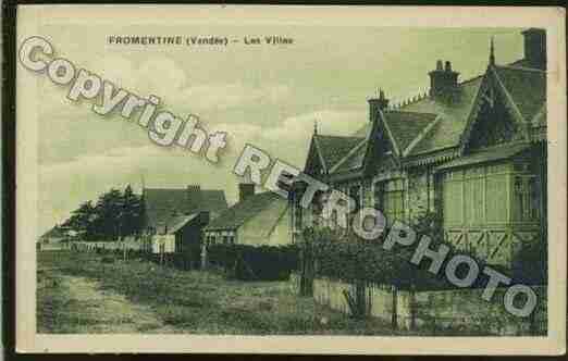 Ville de BARREDEMONTS(LA) Carte postale ancienne