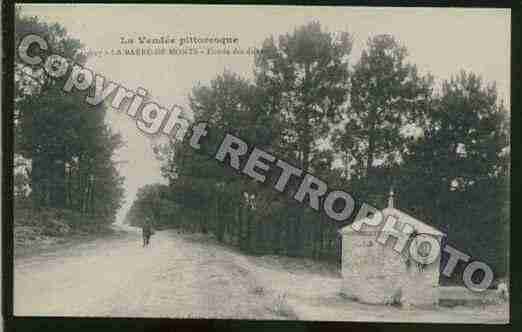 Ville de BARREDEMONTS(LA) Carte postale ancienne