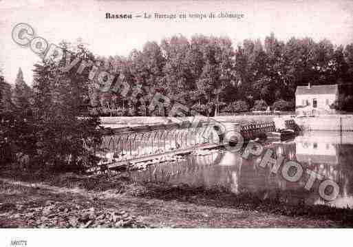 Ville de BASSOU Carte postale ancienne