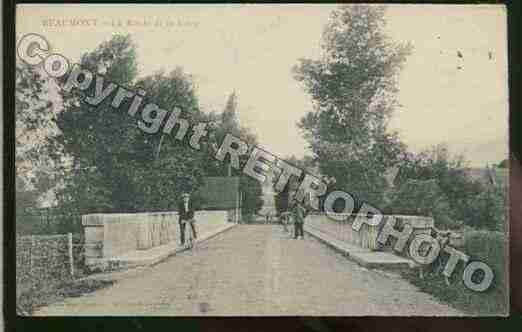 Ville de BEAUMONT Carte postale ancienne