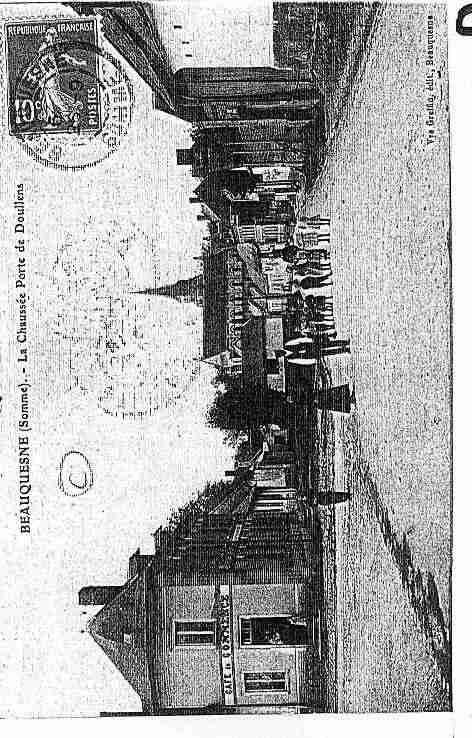 Ville de BEAUQUESNE Carte postale ancienne