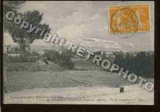 Ville de BEDOIN Carte postale ancienne