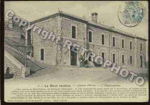 Ville de BEDOIN Carte postale ancienne