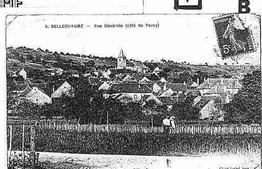 Ville de BELLECHAUME Carte postale ancienne