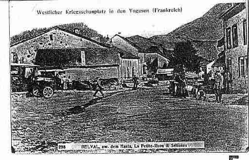 Ville de BELVAL Carte postale ancienne
