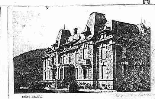 Ville de BELVAL Carte postale ancienne