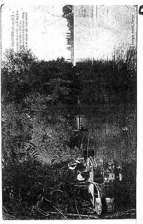 Ville de BENNECOURT Carte postale ancienne