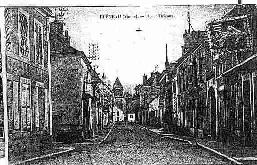 Ville de BLENEAU Carte postale ancienne