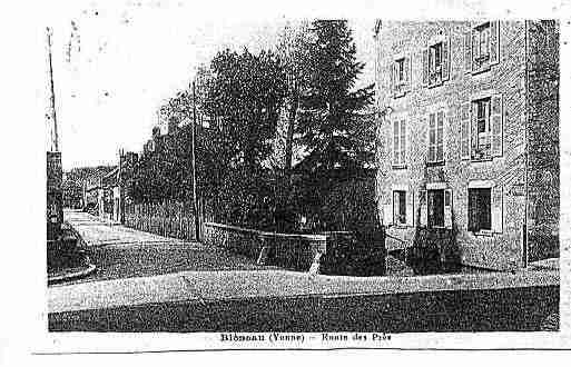 Ville de BLENEAU Carte postale ancienne