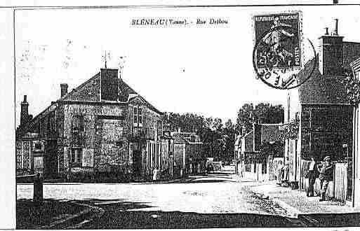 Ville de BLENEAU Carte postale ancienne