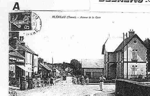 Ville de BLENEAU Carte postale ancienne