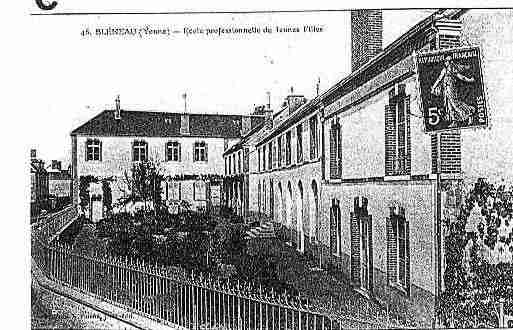 Ville de BLENEAU Carte postale ancienne