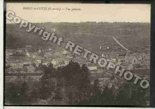 Ville de BOISSYLECUTTE Carte postale ancienne