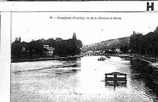 Ville de BOUGIVAL Carte postale ancienne