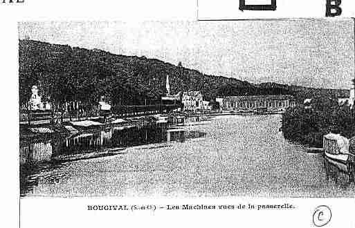 Ville de BOUGIVAL Carte postale ancienne