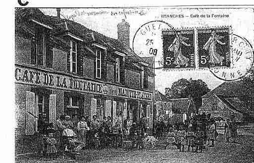 Ville de BRANCHES Carte postale ancienne