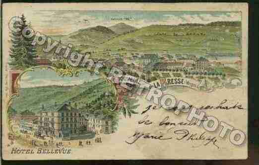 Ville de BRESSE(LA) Carte postale ancienne