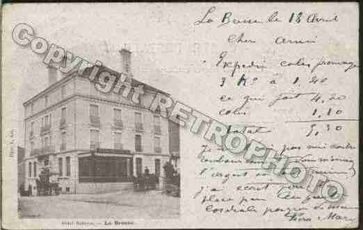 Ville de BRESSE(LA) Carte postale ancienne