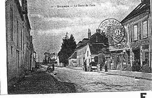 Ville de BRIENONSURARMANCON Carte postale ancienne
