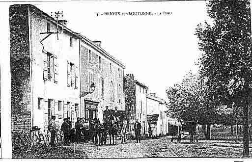 Ville de BRIOUXSURBOUTONNE Carte postale ancienne