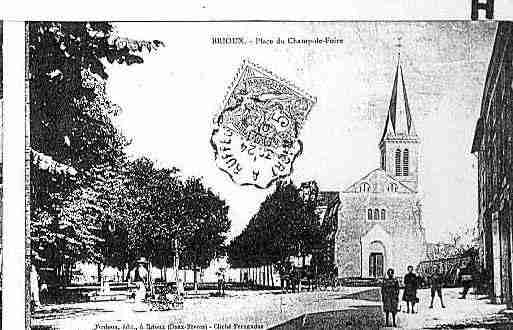 Ville de BRIOUXSURBOUTONNE Carte postale ancienne