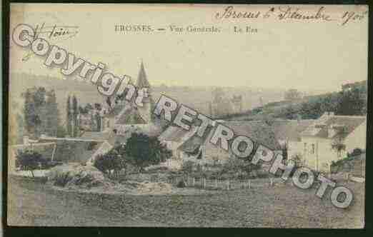 Ville de BROSSES Carte postale ancienne