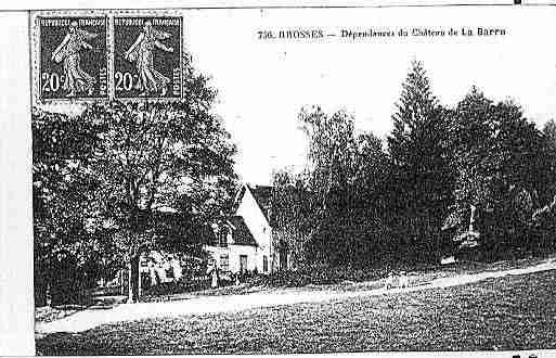 Ville de BROSSES Carte postale ancienne