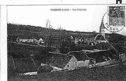 Ville de BROSSES Carte postale ancienne