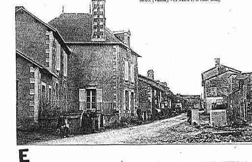 Ville de BRUX Carte postale ancienne