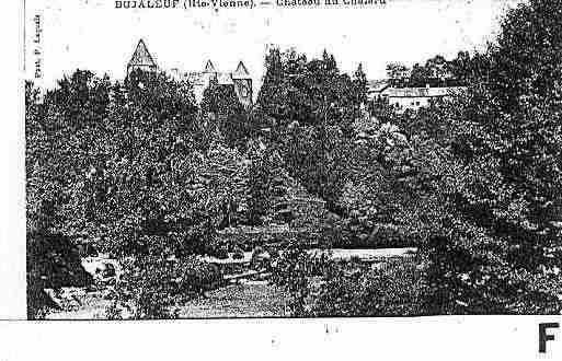 Ville de BUJALEUF Carte postale ancienne