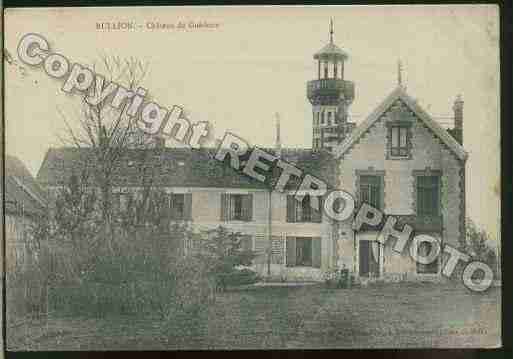 Ville de BULLION Carte postale ancienne