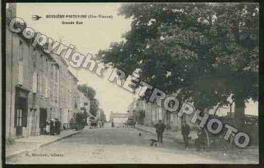 Ville de BUSSIERE(LA) Carte postale ancienne