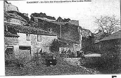 Ville de CADENET Carte postale ancienne