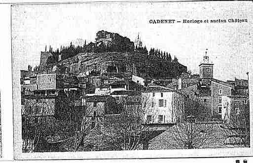 Ville de CADENET Carte postale ancienne