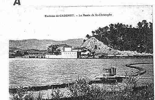 Ville de CADENET Carte postale ancienne