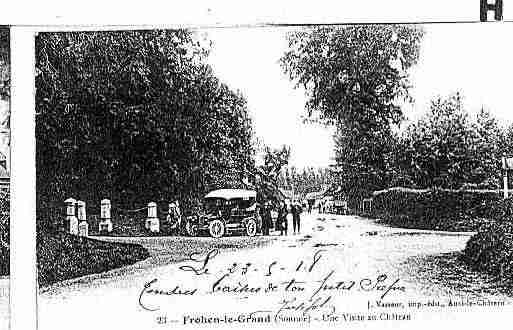 Ville de CANTIGNY Carte postale ancienne