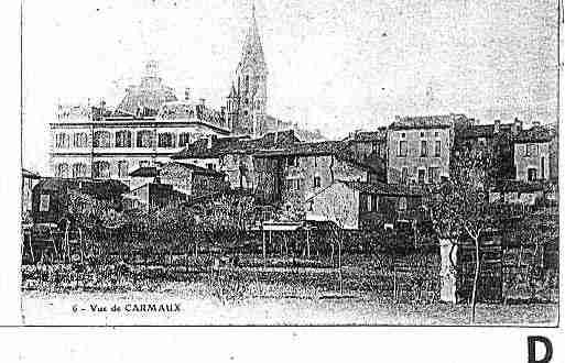 Ville de CARMAUX Carte postale ancienne