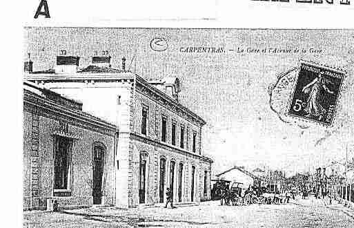 Ville de CARPENTRAS Carte postale ancienne Ville de CARPENTRAS Carte postale ancienne