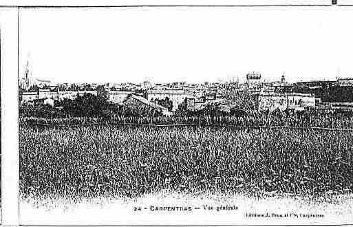 Ville de CARPENTRAS Carte postale ancienne Ville de CARPENTRAS Carte postale ancienne