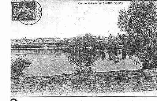 Ville de CARRIERESSOUSPOISSY Carte postale ancienne