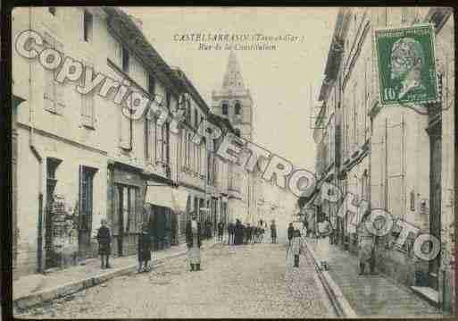Ville de CASTELSARRASIN Carte postale ancienne