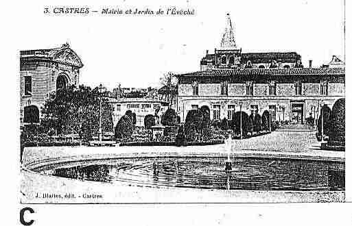 Ville de CASTRES Carte postale ancienne