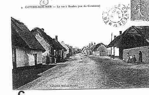 Ville de CAYEUXSURMER Carte postale ancienne