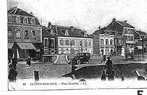 Ville de CAYEUXSURMER Carte postale ancienne