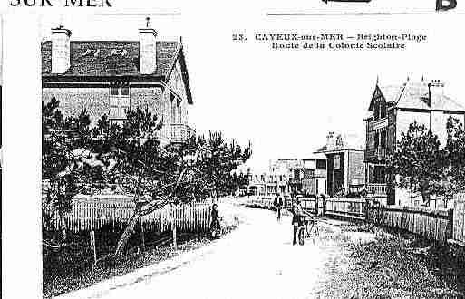 Ville de CAYEUXSURMER Carte postale ancienne