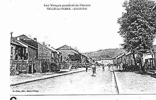 Ville de CELLESSURPLAINE Carte postale ancienne